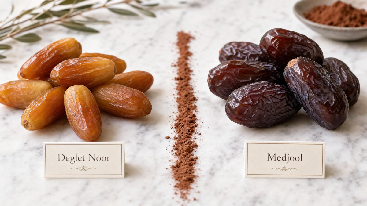 Why We Use Deglet Noor Dates Instead of Medjool Dates - Veraila